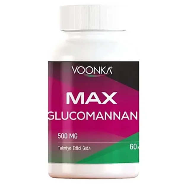 Voonka Max Glucomannan 500mg 60 Kapsül