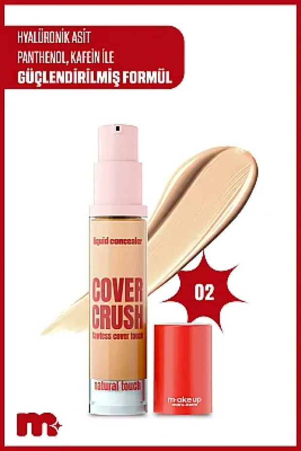 Maruderm Flawless Touch Liquid Concealer No 02 – Doğal Bitişli Sıvı Kapatıcı