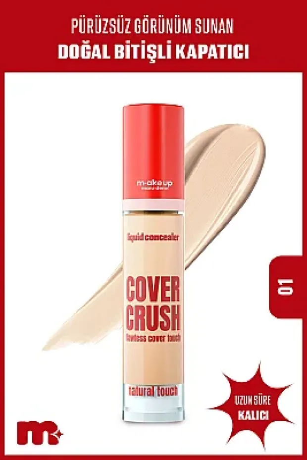 Maruderm Flawless Touch Liquid Concealer No 01 – Doğal Bitişli Sıvı Kapatıcı