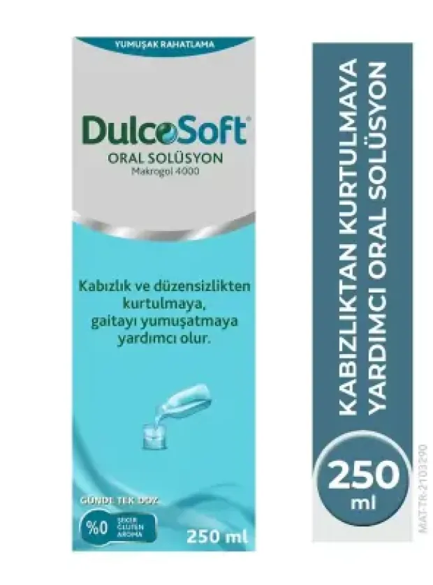Dulcosoft Oral Solüsyon 250 ml Aromasız