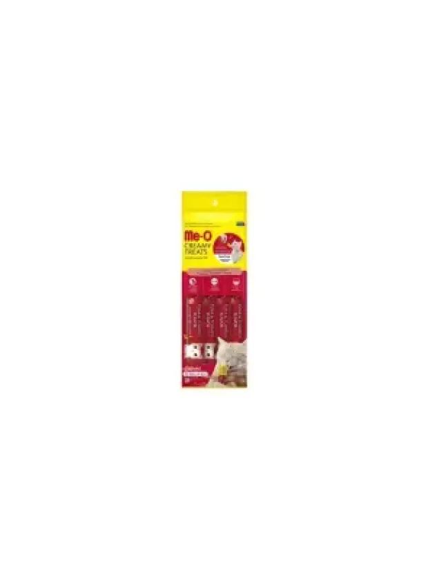 Meo Kremalı Ton Balığı & Domates Lezzetli Krema Kedi Ödülü 4x15 Gr