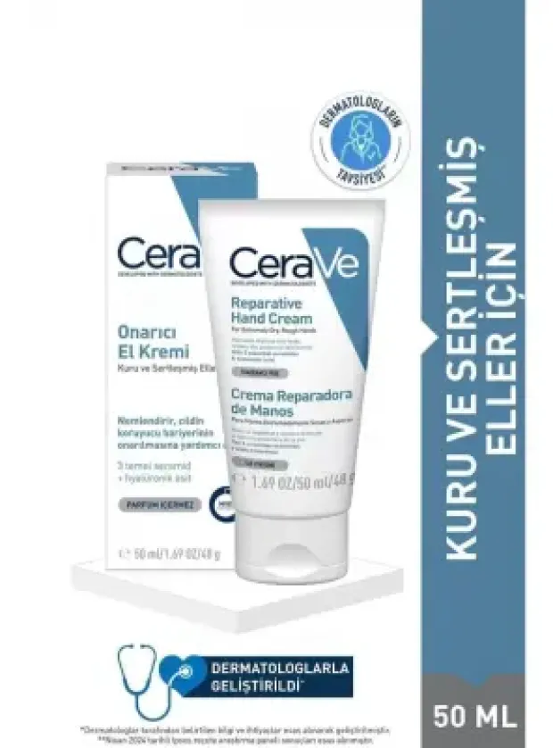 CeraVe Reparitive Hand Cream Onarıcı El Kremi 50 ml