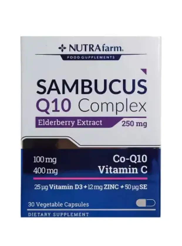 OUTLET - Dermoskin Nutrafarm Sambucus Q10 Complex 30 Kapsül