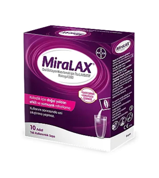 Miralax Oral Solüsyon 10 Saşe