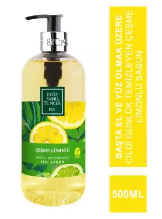 Eyüp Sabri Tuncer Çeşme Limonu Sıvı Sabun 500 ml