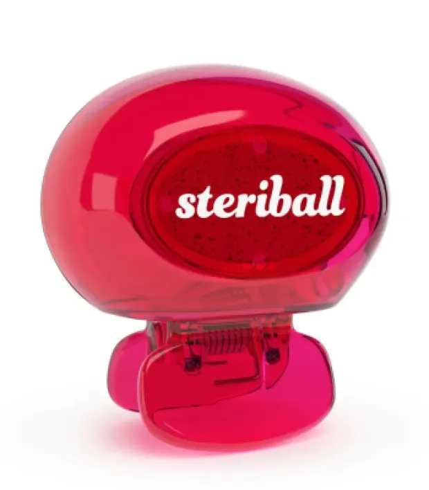 Steriball Yetişkin Diş Fırçası Koruyucu Hijyenik Kap  - Kırmızı - Limon Kokulu