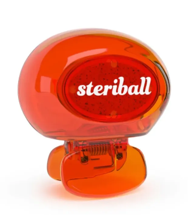 Steriball Yetişkin Diş Fırçası Koruyucu Hijyenik Kap  - Turuncu - Limon Kokulu