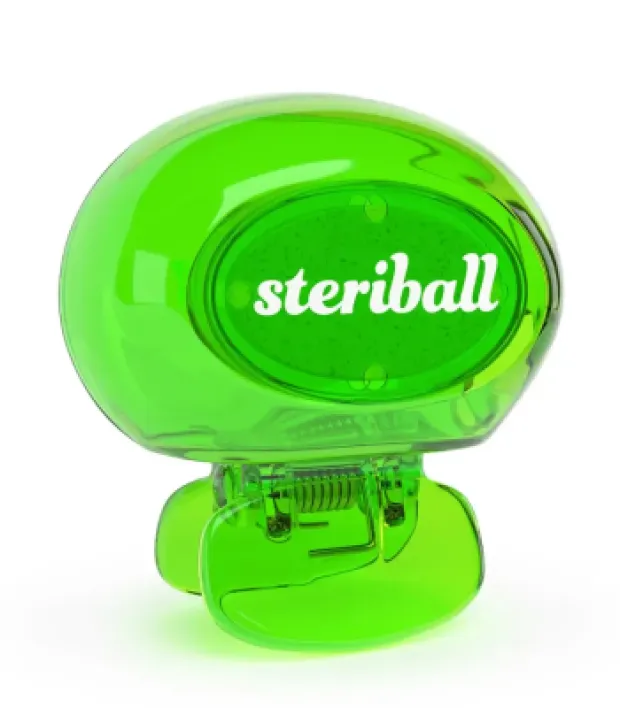 Steriball Yetişkin Diş Fırçası Koruyucu Hijyenik Kap  - Yeşil - Limon Kokulu
