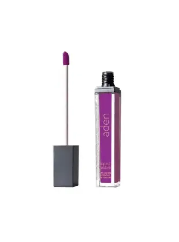 Aden Liquid Lipstick - 26 Purple -