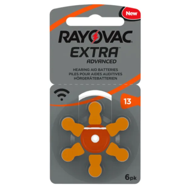Rayovac 13 Numara İşitme Cihazı Pili 6lı