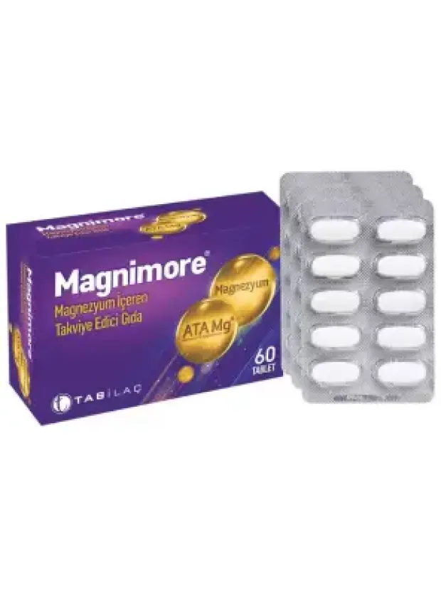 Magnimore Takviye Edici Gıda 60 Tablet