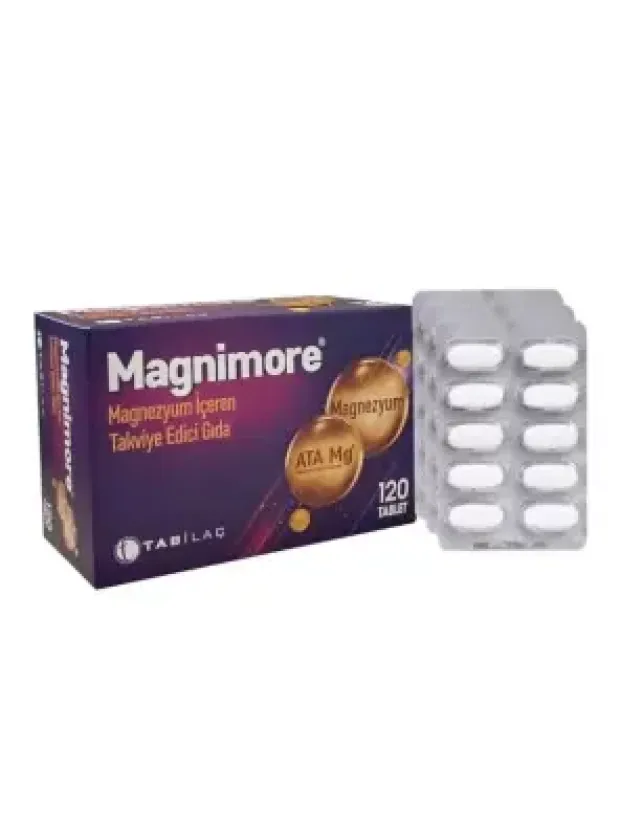 Magnimore Takviye Edici Gıda 120 Tablet