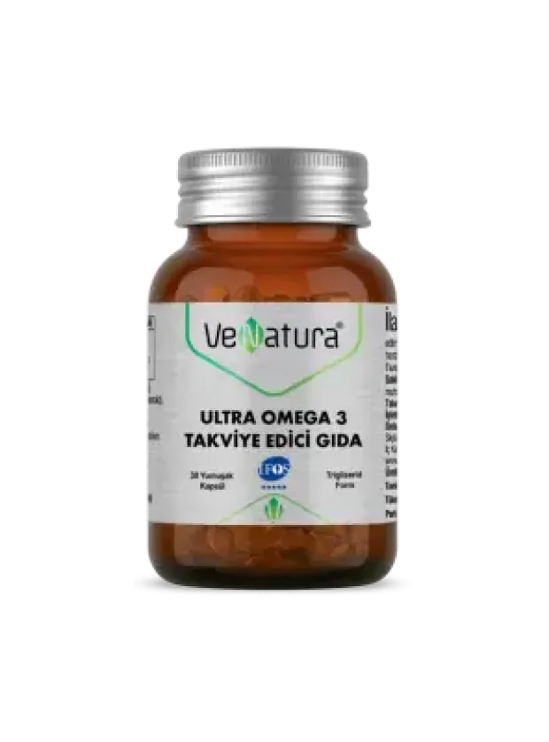 VeNatura Ultra Omega 3 Takviye Edici Gıda 30 Kapsül