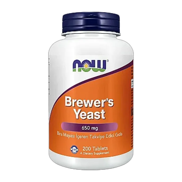 Now Brewers Yeast 200 Tablet