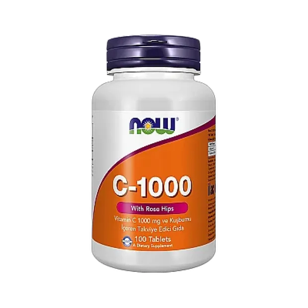 Now C-1000 With Rose Hips 100 Tablet