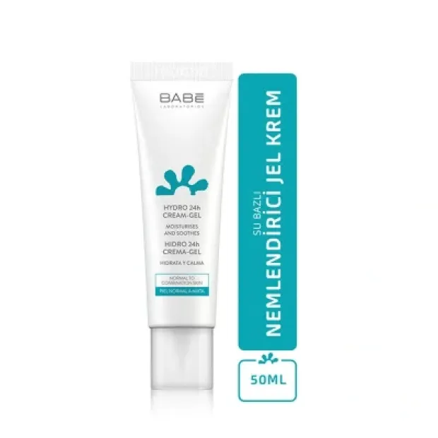 Babe Hydro 24h Cream Gel 50 ml Su Bazlı Nemlendirici Jel Krem