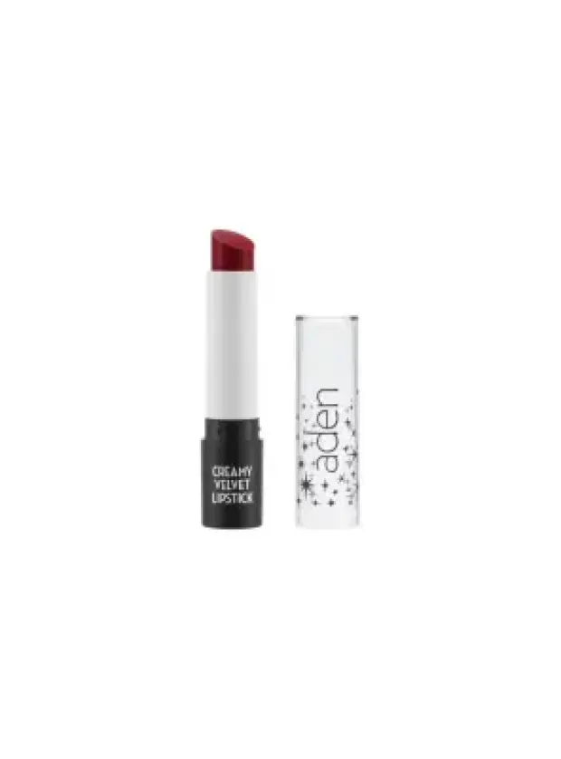 Aden Creamy Velvet Lipstick - Kremsi Kadife Ruj - - 08 Scarlett Heart -