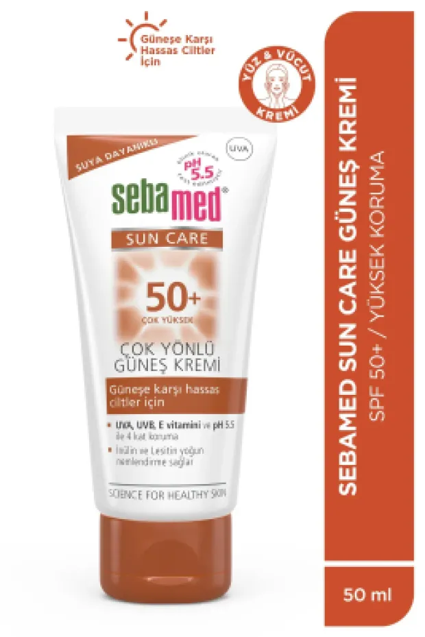 Sebamed Spf50+ Çok Yönlü Koruyucu Güneş Kremi 50 ml