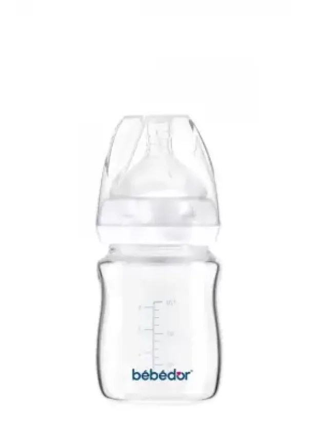 Bebedor Isıya Dayanıklı Cam Biberon 3+Ay 120ml -50301-