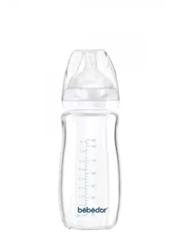 Bebedor Isıya Dayanıklı Cam Biberon 3+Ay 260ml -51301-