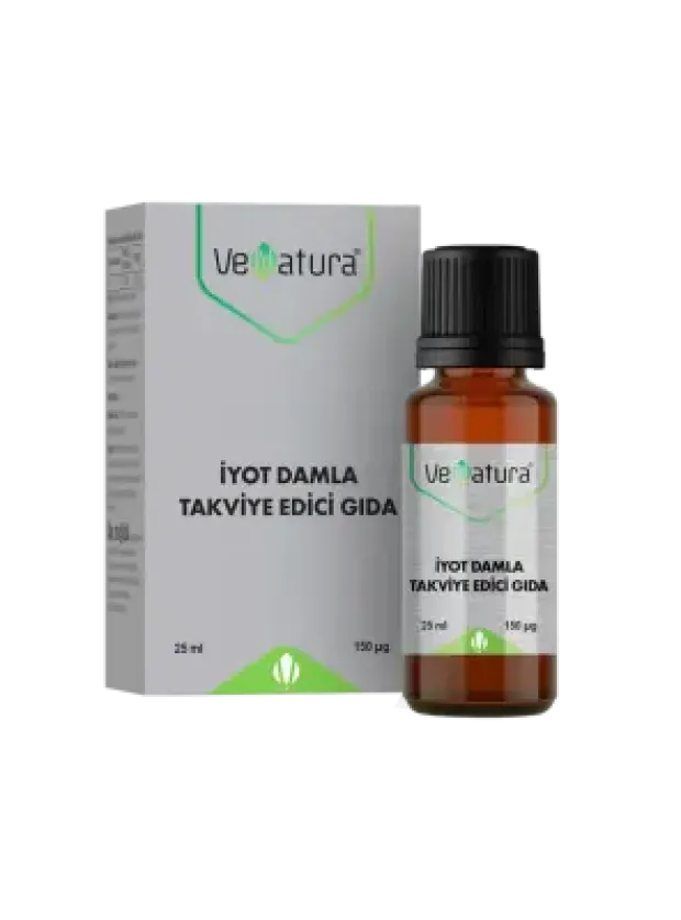 Venatura İyot Damla Takviye Edici Gıda 25 ml