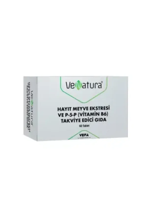 Venatura Hayıt Meyve Ekstresi ve P-5-P Vitamin B6 Takviye Edici Gıda 60 Tablet