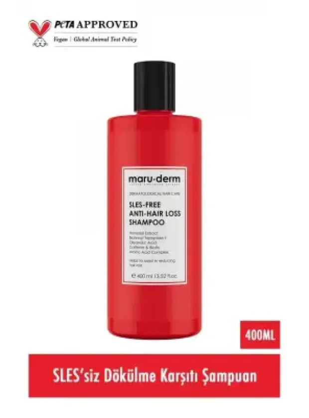 Maruderm Saç Dökülme Karşıtı Sülfatsız Şampuan 400 ml