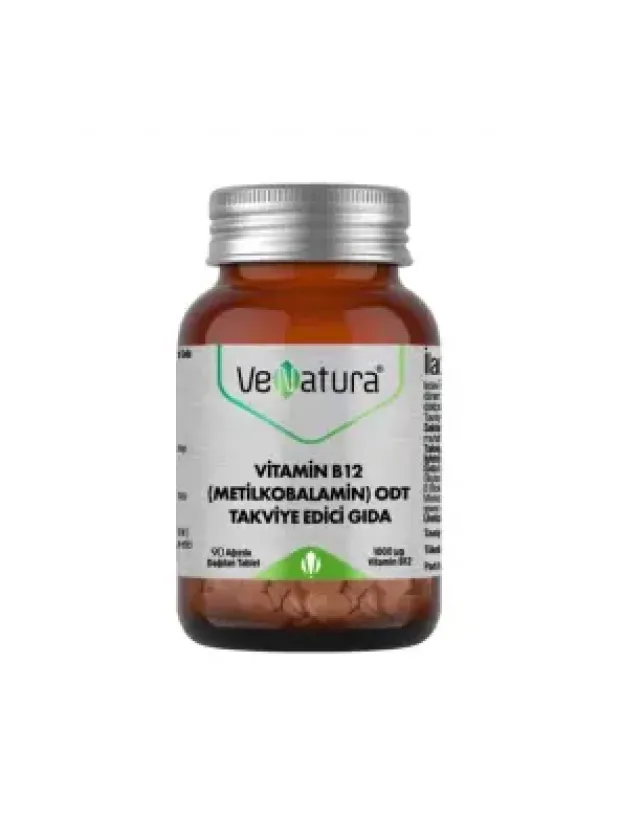 Venatura Vitamin B12 Odt Takviye Edici Gıda 90 Tablet