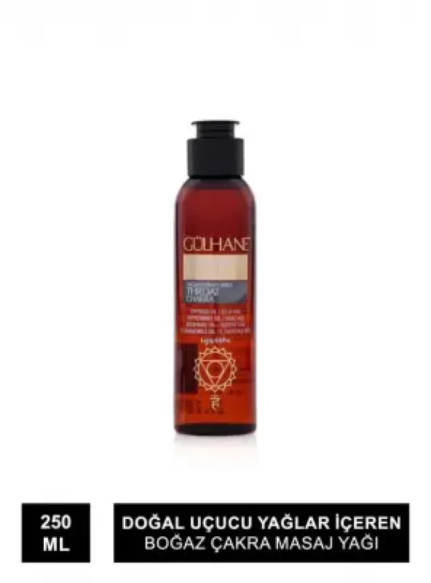 Gülhane Boğaz Çakra Masaj Yağı 250 ML