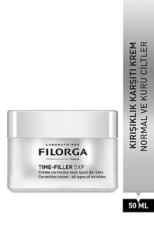 Filorga Time Filler 5XP Kuru ve Normal Ciltler İçin Çizgi ve Kırışıklık Onarıcı Gündüz Kremi 50ml