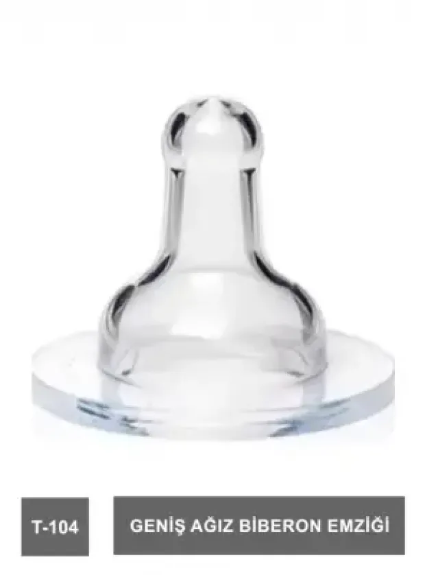 Bambino Geniş Ağız Biberon Emziği 0-6 Ay - T104 -