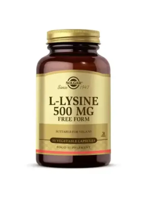 Solgar L-Lysine 500 Mg 50 Kapsül