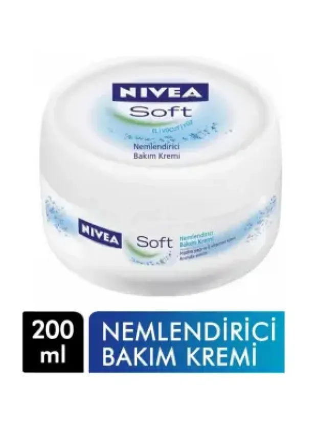 Nivea Soft Nemlendirici Bakım Kremi 200 ml