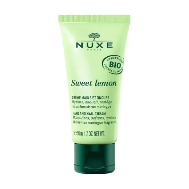 Nuxe Sweet Lemon Hand & Nail Cream Onarıcı Besleyici El ve Tırnak Kremi 50 ml