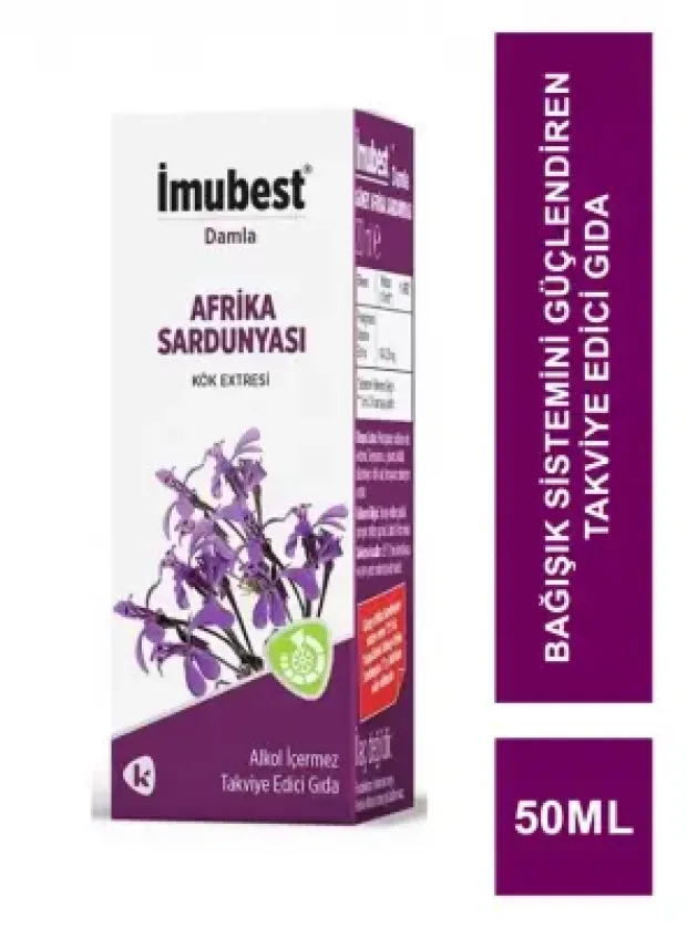 İmubest Afrika Sardunyası Damla 50ml