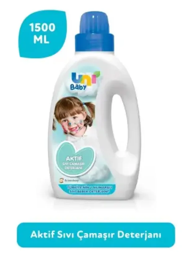 Uni Baby Bebek Aktif Sıvı Çamaşır Deterjanı 1500 ml