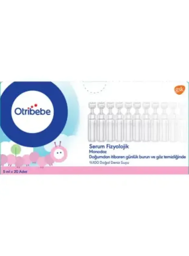 Otribebe Monodoz İzotonik ve Steril Deniz Suyu 5x20 Flakon