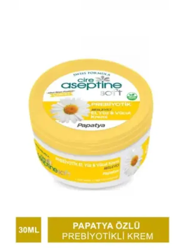 Cire Aseptine Soft Papatya Özlü Besleyici Prebiyotikli Krem 30 ml