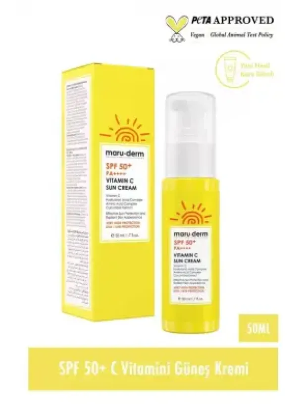 Maruderm SPF 50+ C Vitamini Güneş Kremi 50 ML