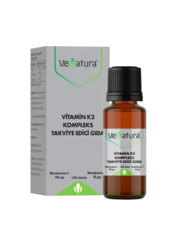 Venatura K2 Kompleks Takviye Edici Gıda 20 ml