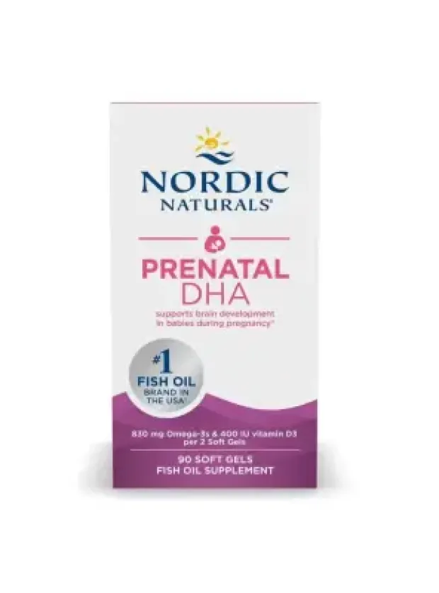 Nordics Natural Prenatal Omega-3 DHA 90 Yumuşak Kapsül