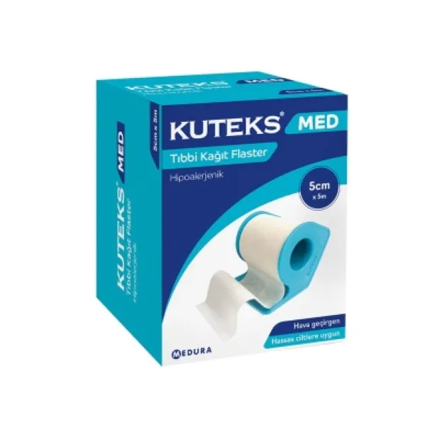 Kuteks Med Kağıt Flaster 5 cm x 5 m