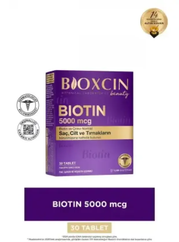 Bioxcin Biotin 5000mcg 30 Tablet