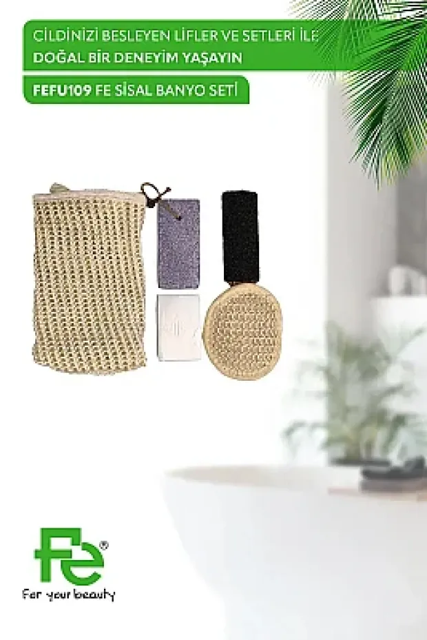 Fe Sisal Banyo Seti FEFU109