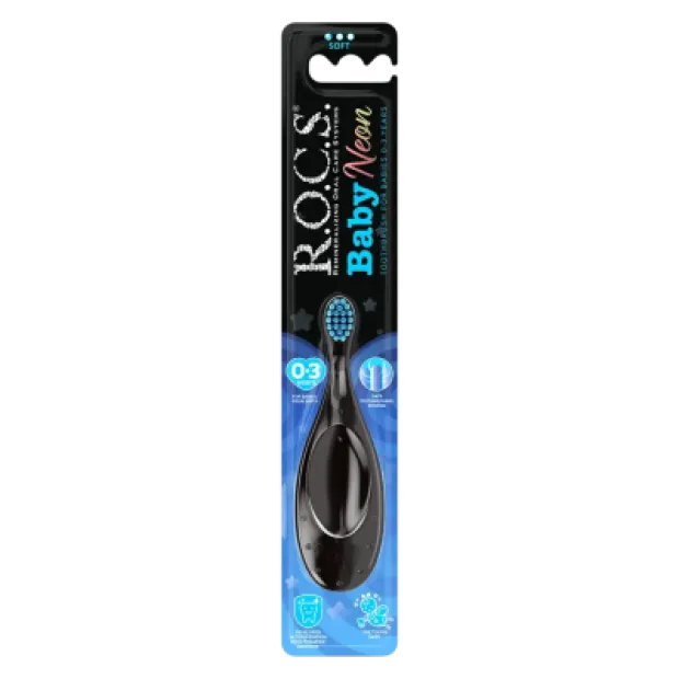 Rocs Baby Neon 0-3 Yaş Diş Fırçası
