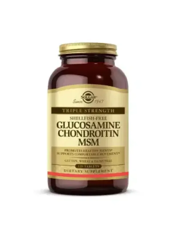 Solgar Glucosamine Chondroitin MSM 120 Tablet