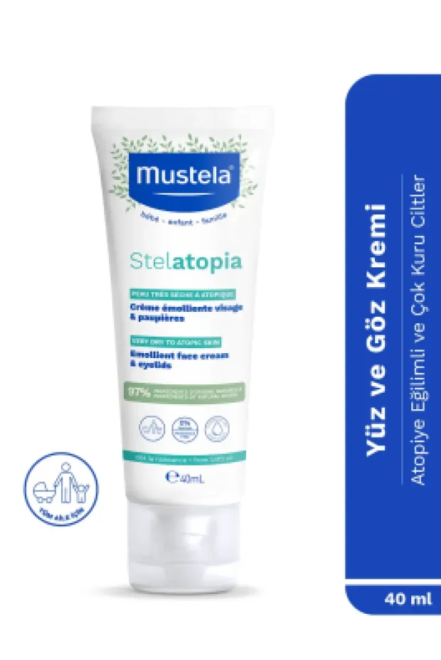 Mustela Stelatopia Emollient Face Cream 40 ml