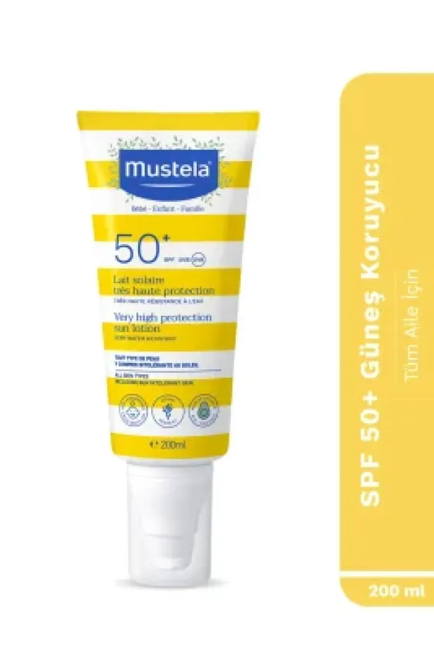 Mustela Very High Protection Sun Lotion Spf50 200ml
