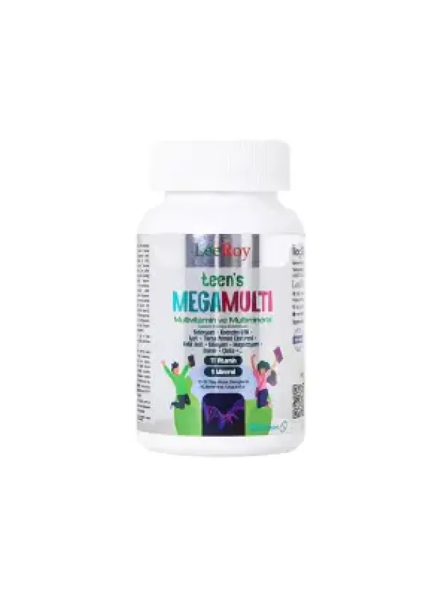 LeeRoy Teen's MegaMulti (11-18 Yaş) 120 Tablet