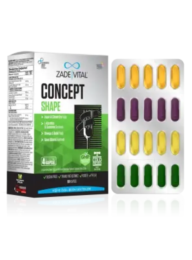 Zade Vital Concept Shape 60 Kapsül